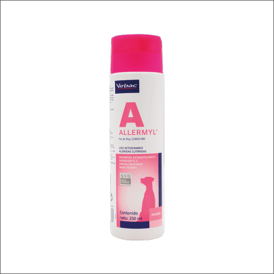 Allermyl, champu dermatologico hipoalergenico para perros