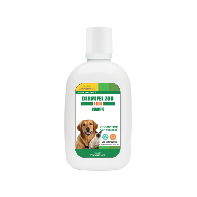 Champu para mascotas Dermipel cosmetico